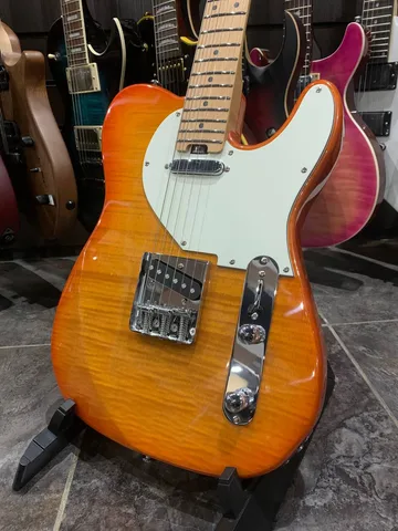 Электрогитара EART Guitar NK-C1 Yellow - изображение 3