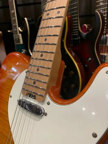 Электрогитара EART Guitar NK-C1 Yellow - изображение 5