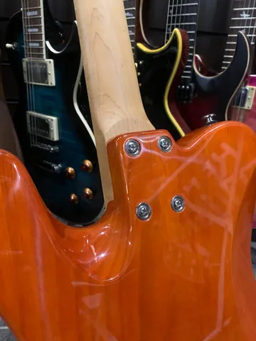 Электрогитара EART Guitar NK-C1 Yellow - изображение 8