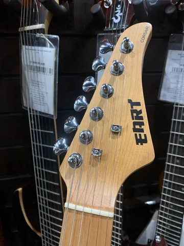 Электрогитара EART Guitar NK-C1 Yellow - изображение 9