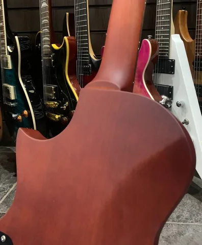 Электрогитара EART Guitar EGLP-610 Honey Burst - изображение 9
