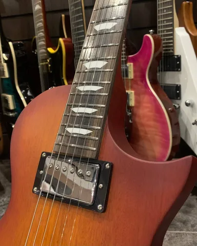 Электрогитара EART Guitar EGLP-610 Honey Burst - изображение 6