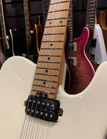 Электрогитара Eart Guitar TL-380 White - изображение 5