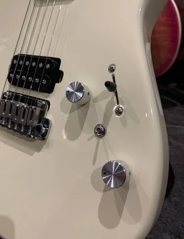 Электрогитара Eart Guitar TL-380 White - изображение 6