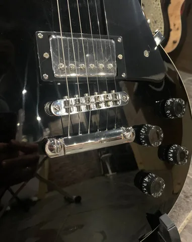 Электрогитара Les Paul Black HH Venom - изображение 5
