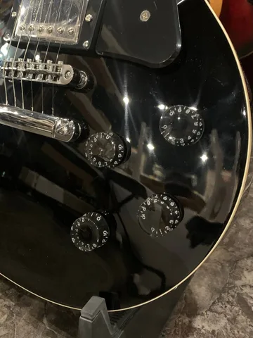 Электрогитара Les Paul Black HH Venom - изображение 6