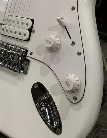 Электрогитара Bosstone Stratocaster HH WH - изображение 6