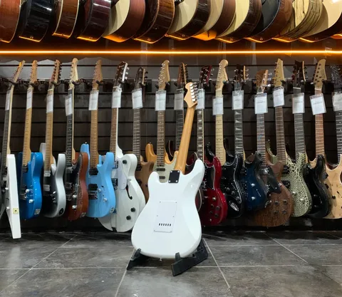 Электрогитара Bosstone Stratocaster HH WH - изображение 3