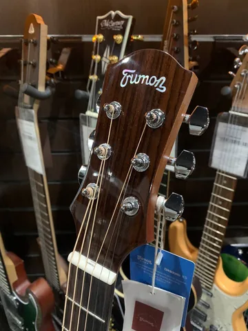Электро-Акустическая Гитара Trumon 150TF Black из Массива Ели