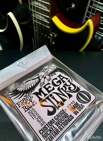 Cтруны для Электрогитары Ernie Ball Mega 10.5-48 - изображение 9