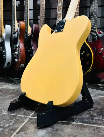 Электрогитара SQOE Telecaster SS Yellow - изображение 4