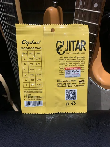 Струны для Классической Гитары Orphee Normal Tension NX