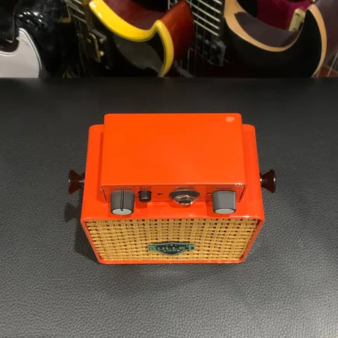 Аккумуляторный Гитарный Комбик Micro Robot Bullet Orange