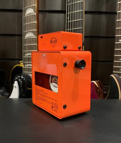 Аккумуляторный Гитарный Комбик Micro Robot Bullet Orange