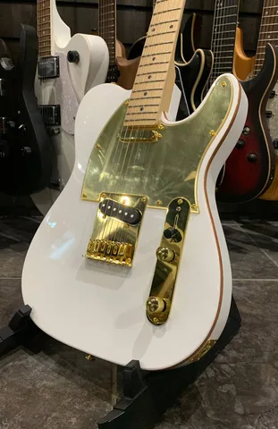 Электрогитара Telecaster Musicool SS White Gold Edition - изображение 4