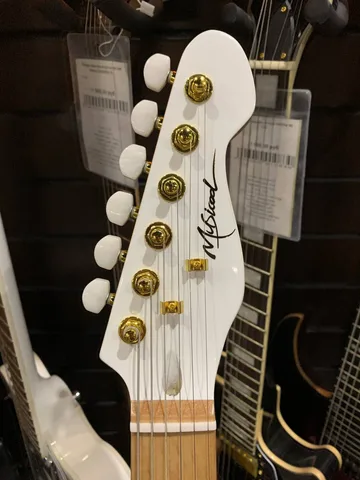 Электрогитара Telecaster Musicool SS White Gold Edition - изображение 10