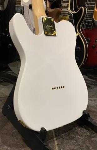 Электрогитара Telecaster Musicool SS White Gold Edition - изображение 5