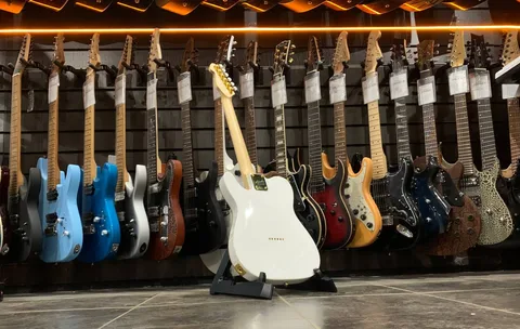 Электрогитара Telecaster Musicool SS White Gold Edition - изображение 3