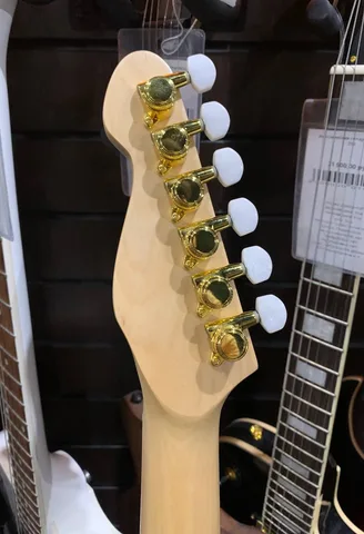 Электрогитара Telecaster Musicool SS White Gold Edition - изображение 11