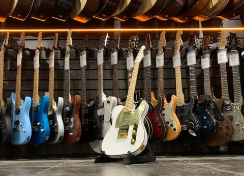 Электрогитара Telecaster Musicool SS White Gold Edition - изображение 2