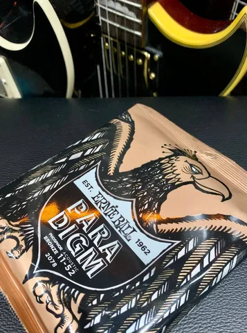 Струны для Акустической Гитары Ernie Ball 11-52 Paradigm Phosphor Bronze (USA) - изображение 8