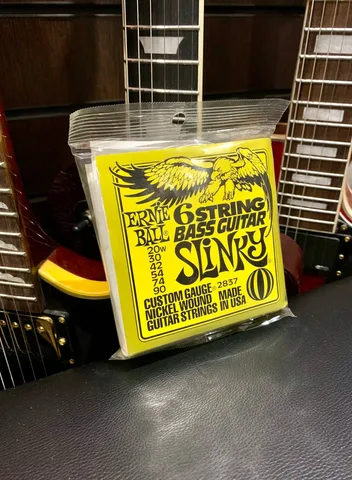 Струны для 6-ти струнной Бас Гитары Ernie Ball 20-90 (USA) - изображение 3