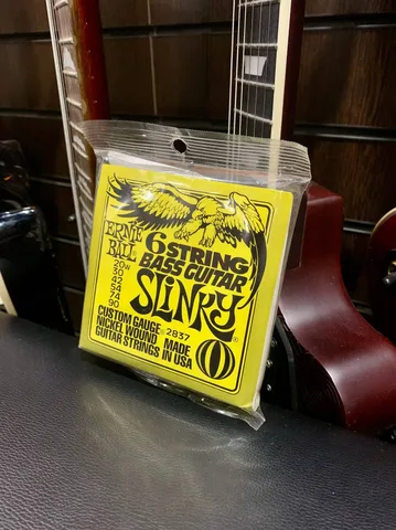 Струны для 6-ти струнной Бас Гитары Ernie Ball 20-90 (USA) - изображение 5