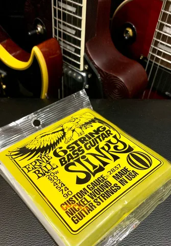 Струны для 6-ти струнной Бас Гитары Ernie Ball 20-90 (USA) - изображение 7