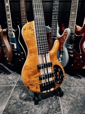 Бас Гитара Cort A5-Plus-SC-AOP Artisan Series