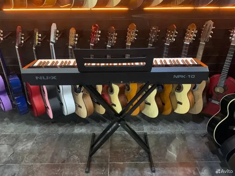 Цифровое Пианино NUX NPK-10 BK + Стойка (комплект)