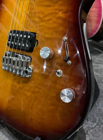 Электрогитара EART Guitar TL-380 Honey Burst - изображение 6