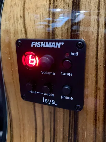Электроакустическая Гитара Kaspai с Fishman (Массив Ели)