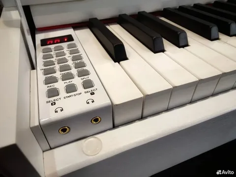 Цифровое Пианино с Крышкой Emily Piano D-52 WH