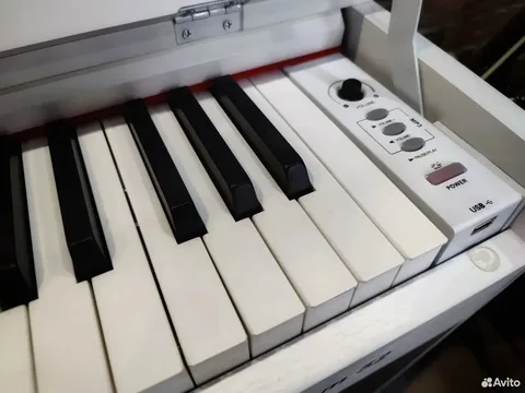 Цифровое Пианино с Крышкой Emily Piano D-52 WH