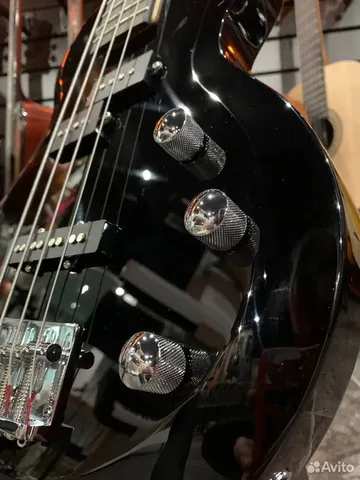 Бас Гитара Les Paul Clevan Black