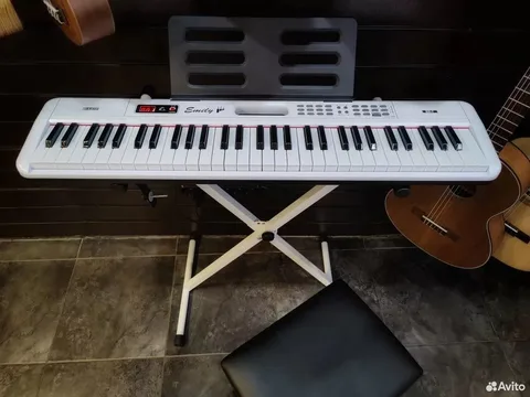 Синтезатор Emily Piano с Активной Клавиатурой и Bluetooth
