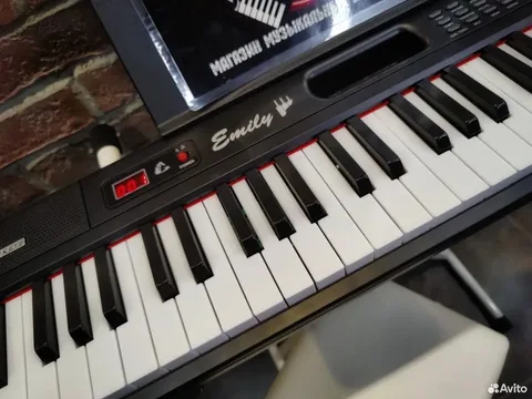 Синтезатор Emily Piano для Обучения с Активной Клавиатурой