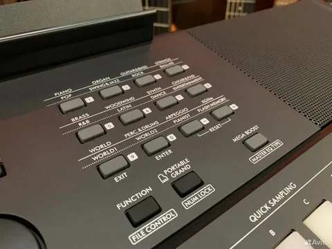 Синтезатор Yamaha PSR 473 + Стойка