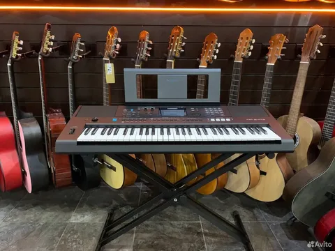 Синтезатор Yamaha PSR 473 + Стойка