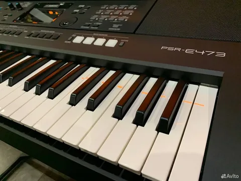 Синтезатор Yamaha PSR 473 + Стойка