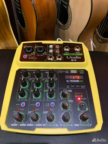 Микшерный Пульт L-audio + Эффекты (Bluetooth) 