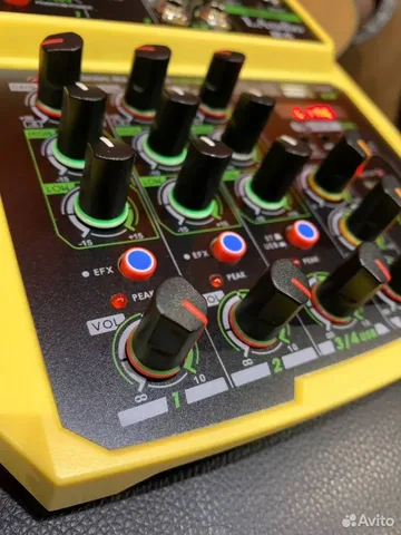 Микшерный Пульт L-audio + Эффекты (Bluetooth) 