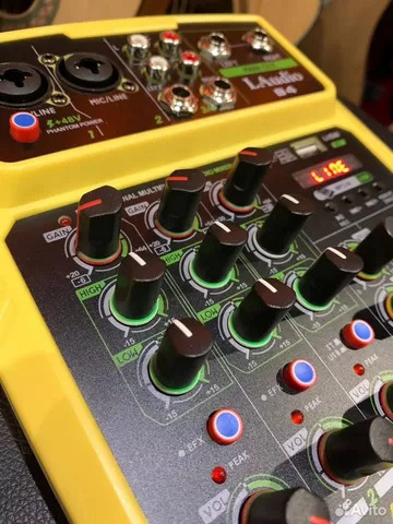 Микшерный Пульт L-audio + Эффекты (Bluetooth) 
