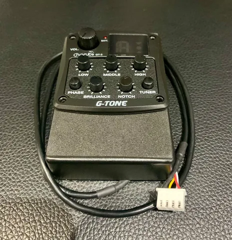 Гитарный Звукосниматель Cherub T3 EQ-Эквалайзер с Тюнером