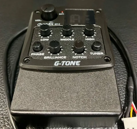 Гитарный Звукосниматель Cherub T3 EQ-Эквалайзер с Тюнером