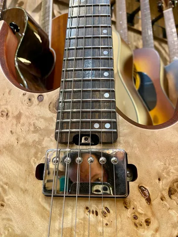 Электрогитара EART Guitars H6-PRO Natural - изображение 5
