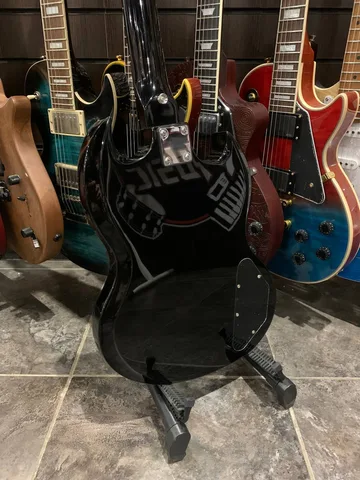 Леворукая Электрогитара Harley Benton LF-SG BK - изображение 4
