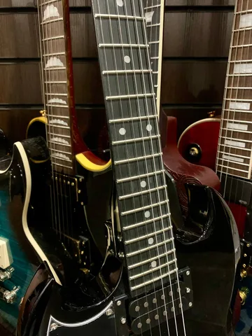 Леворукая Электрогитара Harley Benton LF-SG BK - изображение 7