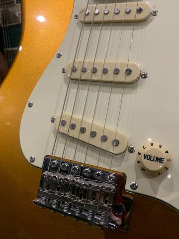 Электрогитара Jet Stratocaster Gold Edition - изображение 5