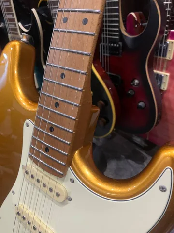 Электрогитара Jet Stratocaster Gold Edition - изображение 6